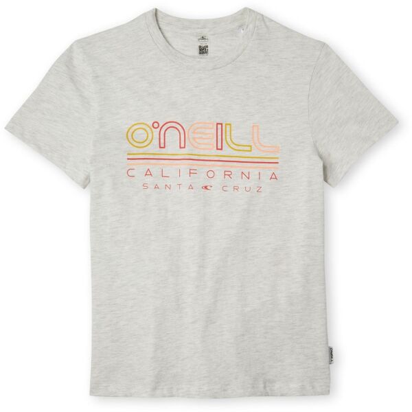 O'Neill ALL YEAR T-SHIRT Šedá 140 - Dívčí tričko O'Neill